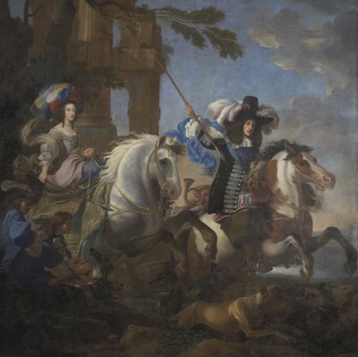 Enrichetta Adelaide di Savoia und Ferdinando di Baviera von Jan Miel
